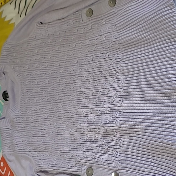 ANN TAYLOR FACTORY SWEATER Size Small Lavender Purple color - Picture 8 of 10